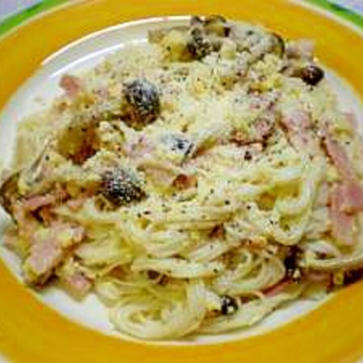 カルボナーラ風そうめん レシピ 作り方 By キー子0914 楽天レシピ カルボナーラ風そうめん レシピ 作り方 By キー子0914 楽天レシピ